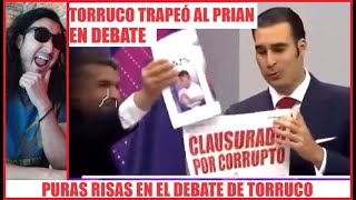 PURA RISA ! Torruco Jr. TRAPEÓ con el PRIAN en su debate COMPÁRTELO !
