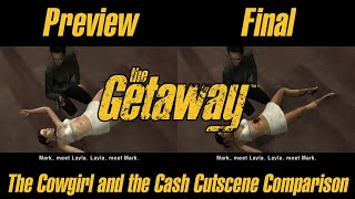 The Getaway - Preview vs Final Mission 9 Cutscene Comparison