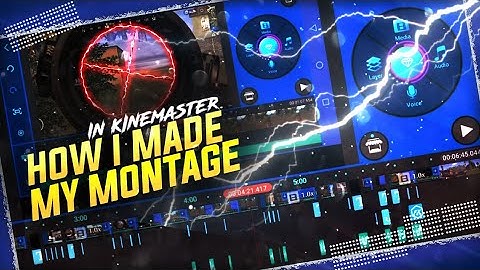 How I Edit My Montages In Kinemaster || Edit Velocity Beat Sync Montage On Android || 3D Sound ||