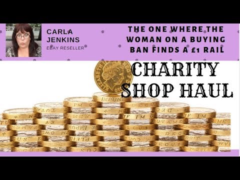 Second Time Lucky? £1 Rail Charity Shop Haul - Live ebay store