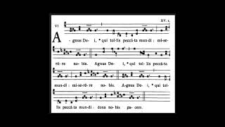 Agnus Dei - Mass VIII (Missa de Angelis)