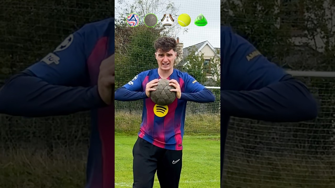 Can I score with Any Football? ⚽️🤔