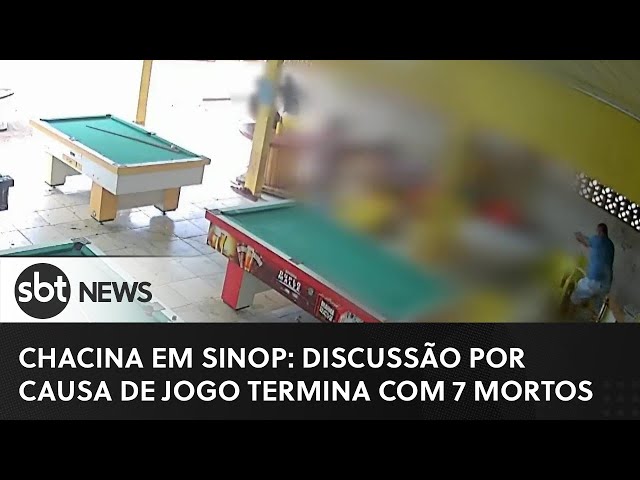 Chacina em Sinop: discussão por causa de jogo termina com 7 mortos - SBT  News