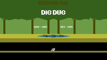Dig Dug - Atari 2600 Vs NES