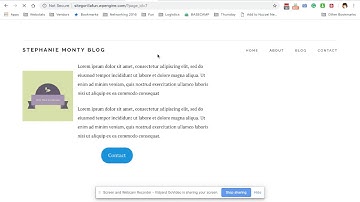 How To Use The Genesis User Profile Widget In WordPress 2019