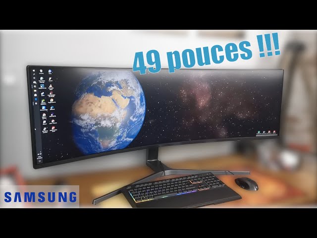Samsung LC49HG90DMU Ecran PC incurvé 49 pouces