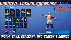 locker showcase og season 2 grill sergeant season 1 banner high octane fortnite battle royale duration 6 54 - fortnite season 2 banner
