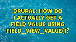 Celebrity Drupal: How do I actually get a field value using field_view_value()? Net Worth