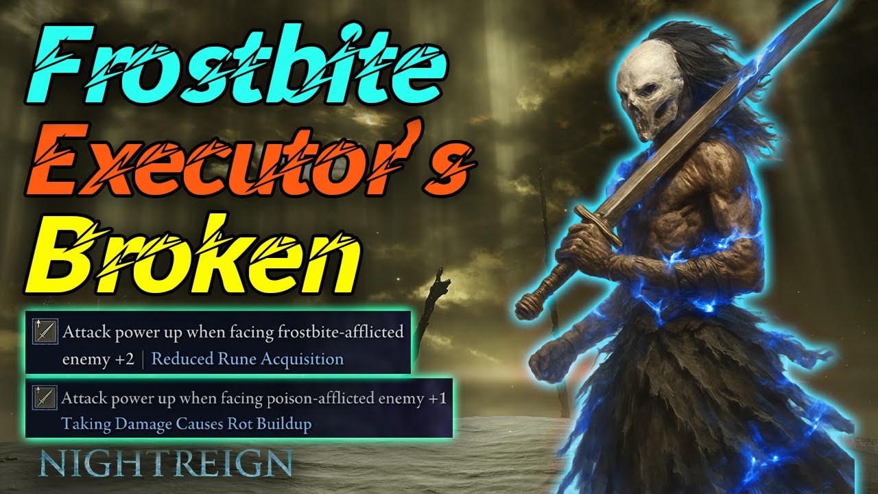 Cheese Every Boss With This Executor's Frostbite Build! (Depth 3 Difficulty) | Elden Ring Nightreign