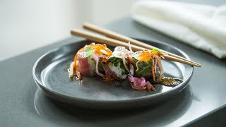 How To Make Ahi Tuna Summer Rolls
