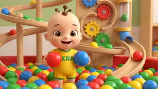 Johny Johny Yes Papa Colorful Marble Run Fun Baby Xavi Kids Songs