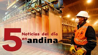 Las 5 del día: precio del cobre se mantiene elevado y será clave en la recuperación económica