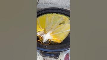 Refining beeswax with a slow cooker