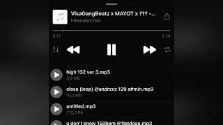 VisaGangBeatz & MAYOT & OG Buda - Miy Miy(snippet 12.01.24)