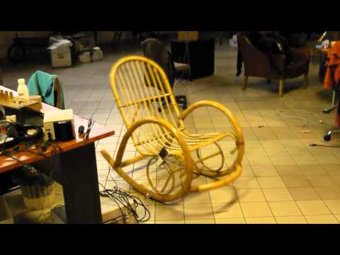auto-rocking chair - YouTube
