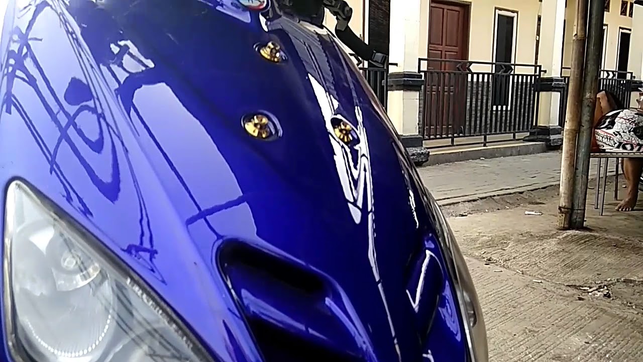 Mio Sporty Super Blue Thailook Style Mio Mx Youtube