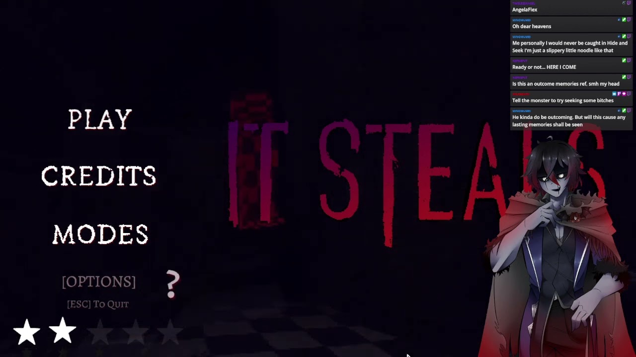 Vampire has fun in freaky maze then goes to the library