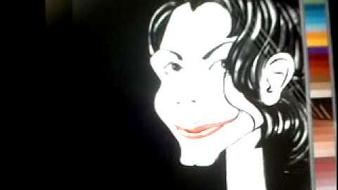 michael jackson toon face