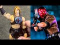 New Masters of the Universe Movie Heman &amp; Red Hood Mezco Toyz in hand by Agent Gomez 