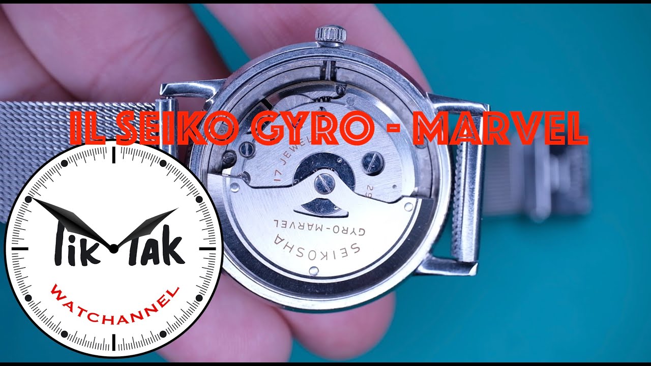 Tecniche Orientali presenta: il Seiko Gyro-Marvel e la rivoluzione del Magic lever