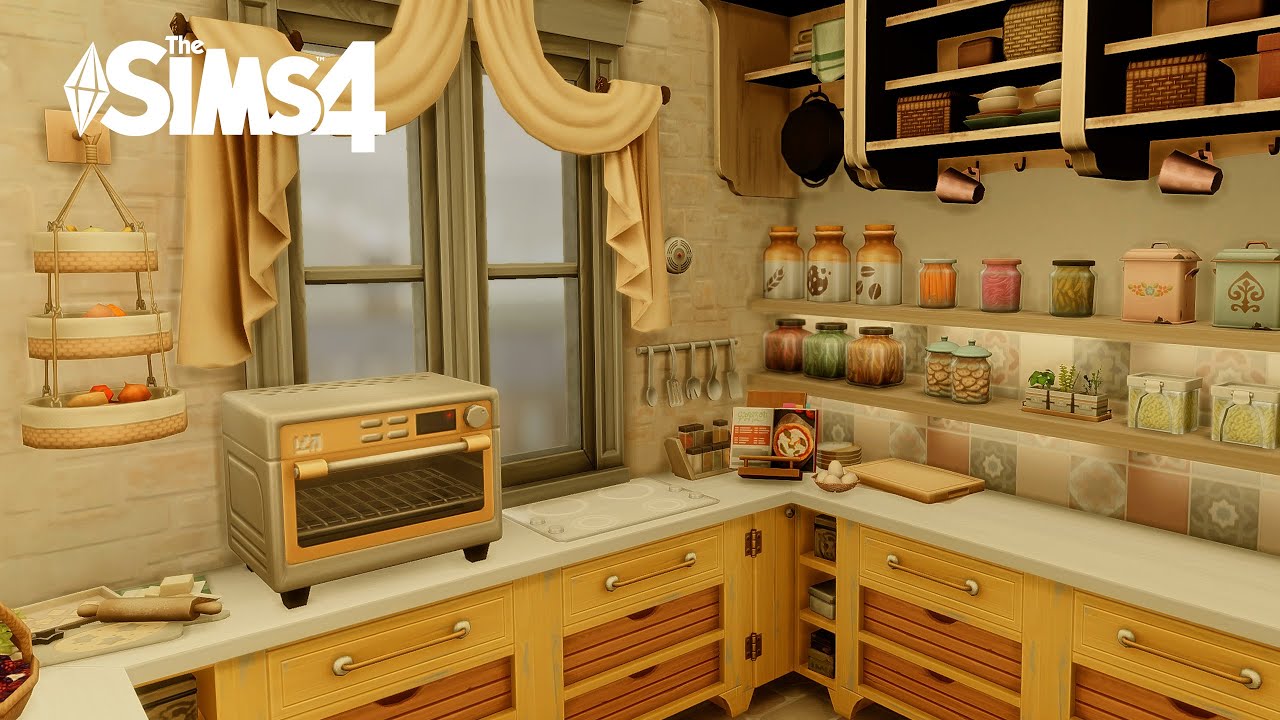 이렇게 만들면 더 맛있어요! 요리 작가 심의 아파트｜심즈4 건축 ｜NO CC