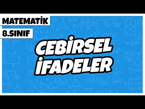 8. Sınıf Matematik - Cebirsel İfadeler | 2022