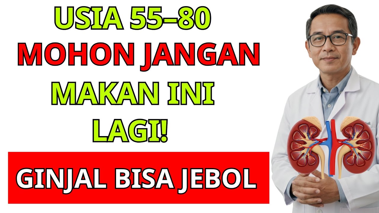 STOP SEKARANG! Ginjal Bisa HANCUR Jika Salah Makan Sayur & Lauk Ini ❗Nomor 5 DAPAT MEMBUNUH