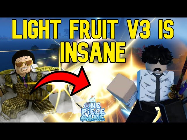 How to get Light Fruit V3 in A One Piece Game - Roblox - Pro Game Guides