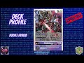 Deck profile Purple Hybrid | BT22