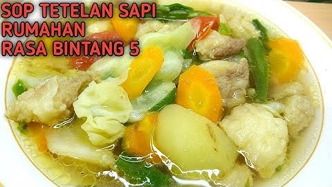 sop tetelan sapi rasa restauran 🤤🤤