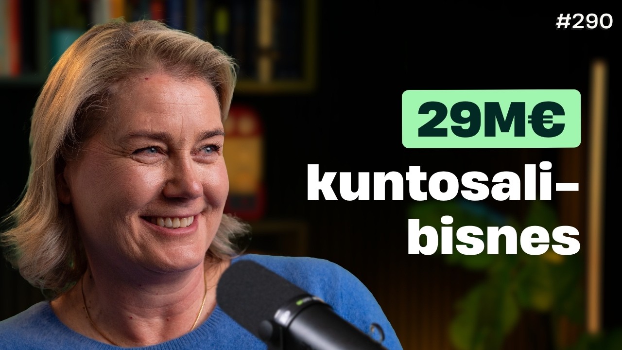 Miten rakensitte Suomen suurimman kuntosalibisneksen? ft. Johanna Riihijärvi