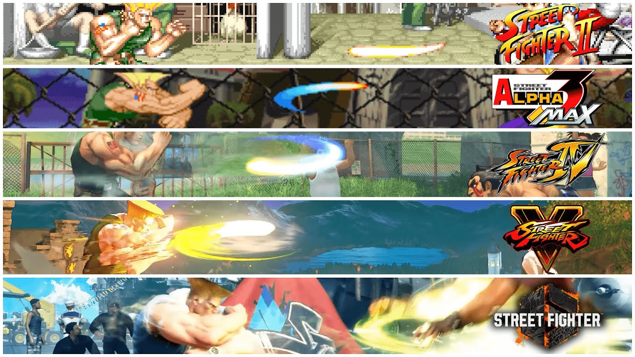 Ultra Street Fighter IV - PS4 Guile sonic boom glitch - video