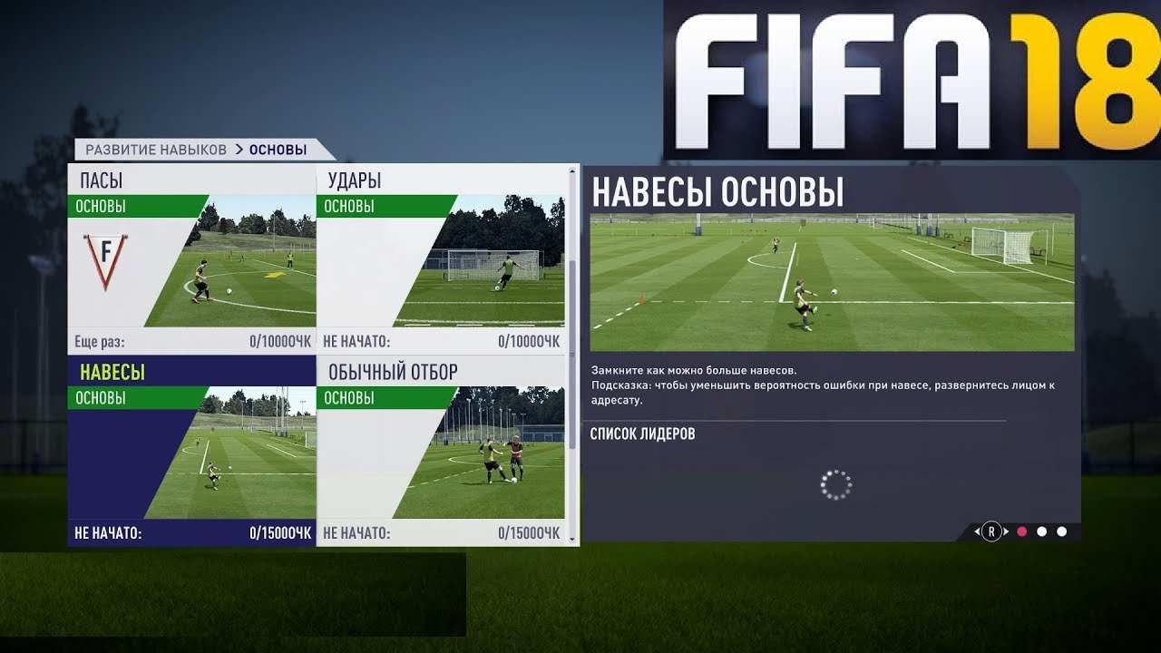 Тренировка фифа