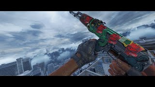 AK-47 | Fire Serpent W/ Tyloo Boston 2018 CS2 Foil Effect