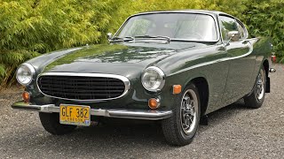 1970 Volvo 1800E  Cold start and driving video