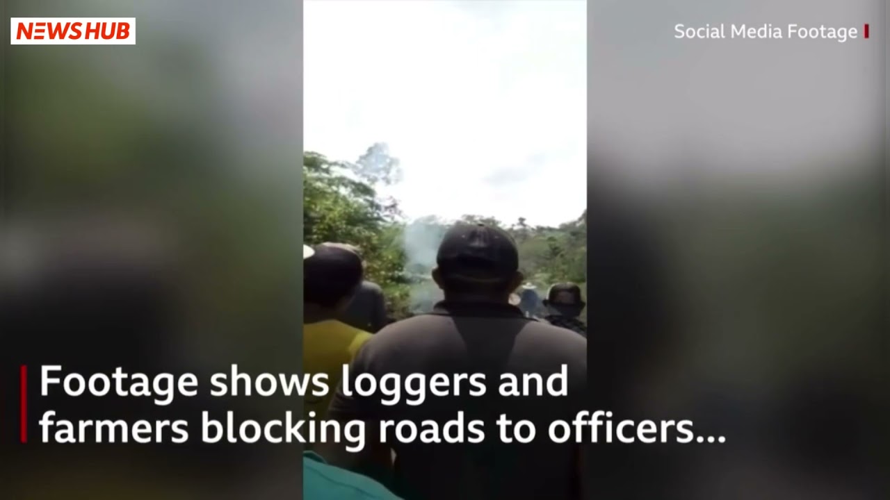 Brazil - Environment police battle for Amazon rainforest