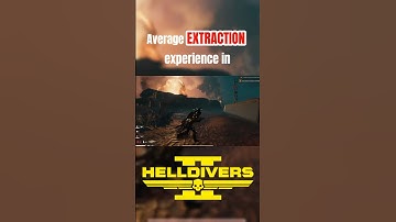 Average EXTRACTION experience in #helldivers2 #helldivers2gameplay #helldivers2shorts #extraction