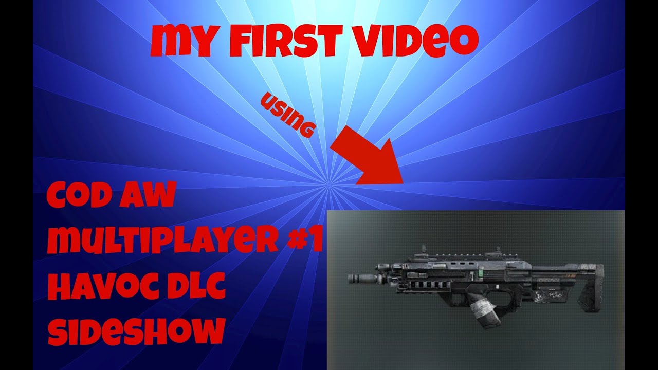 Call Of Duty AW multiplayer | first game on, first video - YouTube