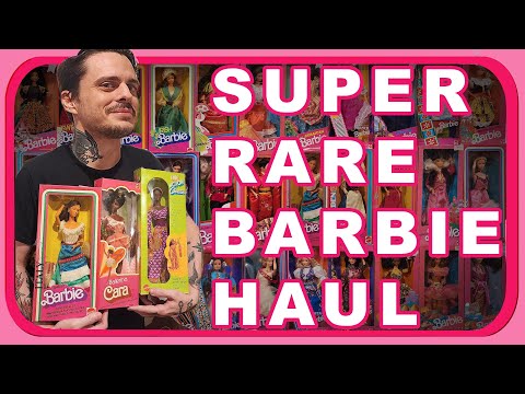 The Holy Grail Doll Haul Super Rare Barbies 30 Dolls Of The World And More 