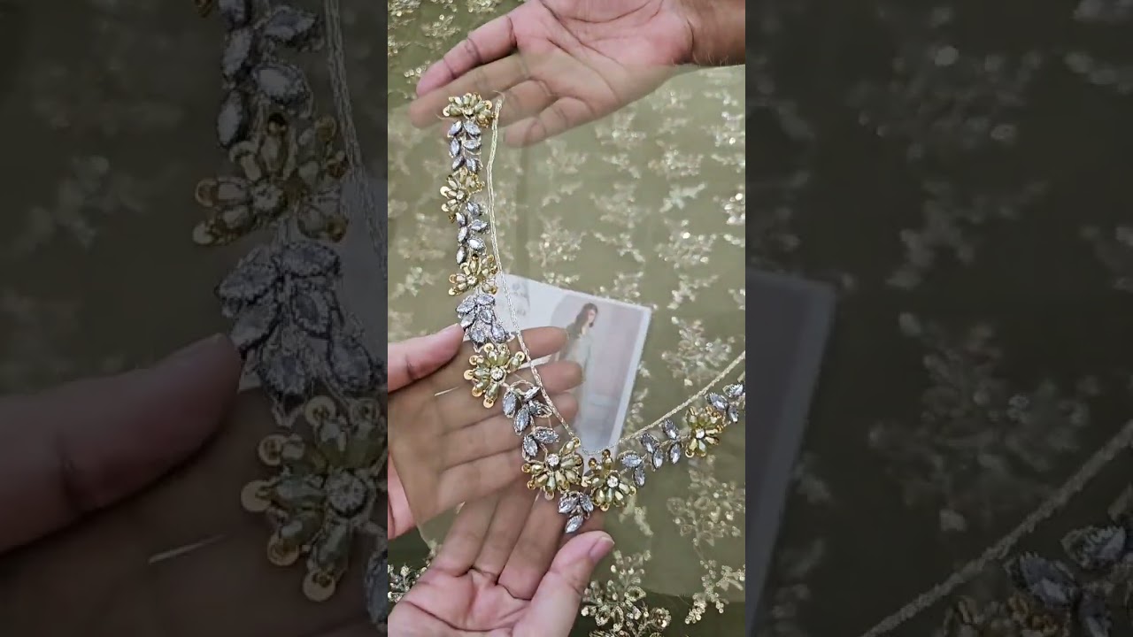 Elan Luxury Organza Embroidered 3 Piece Unstitched CLARTÉ EP-21215