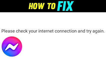 Messenger Problem ! massenger check your internet connection Problem 2023
