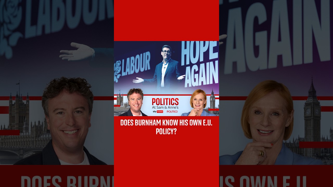 Does Andy Burnham know his own position on European Union membership?