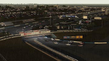 rFactor 2 - Apex Modding 2012 GT3 - Night & Rain Preview