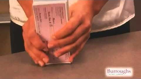 Burroughs SmartSource Professional & Expert  Scanner Operation