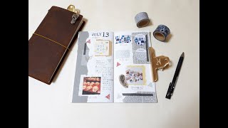 トラベラーズノートに日記つけてみた002　Journal with me