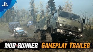 MudRunner | Gameplay Trailer | PS4 MudRunner | Gameplay Trailer | PS4