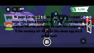 Selling this pets and potion in gcash only ngf and it's Pangolin*
