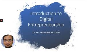 Chapter 1 Introduction To Digital Entrepreneurship