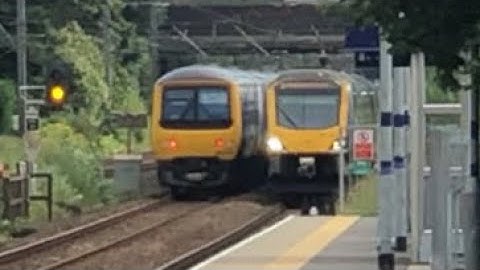 BR Class #323 Meets BR Class #331 At Leyland Station