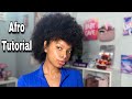 How I get my everyday Afro  (Type 4 hair )